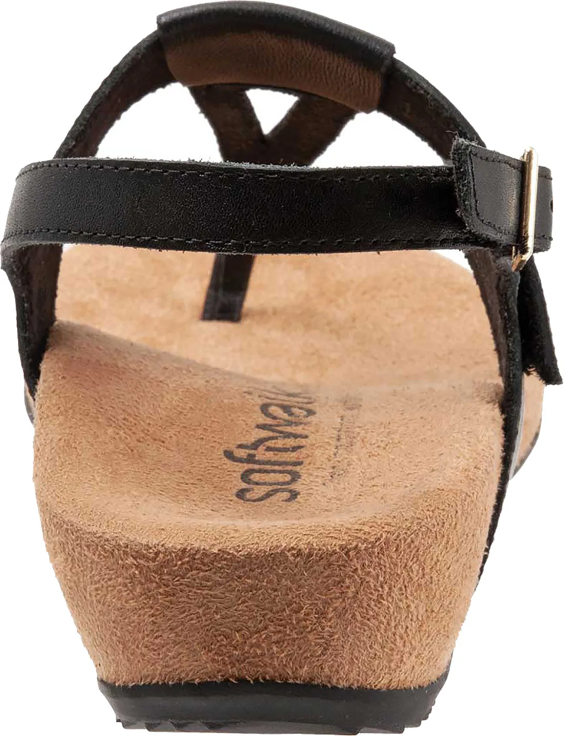 Women's SoftWalk Brea Black Leather